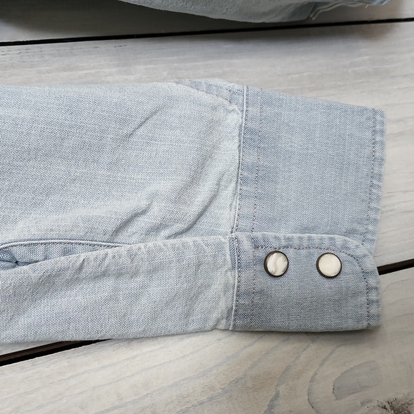 Taylor Stitch The Western Shirt in Washed Selvage Men's Size Medium 40 N… - Picture 12 of 14